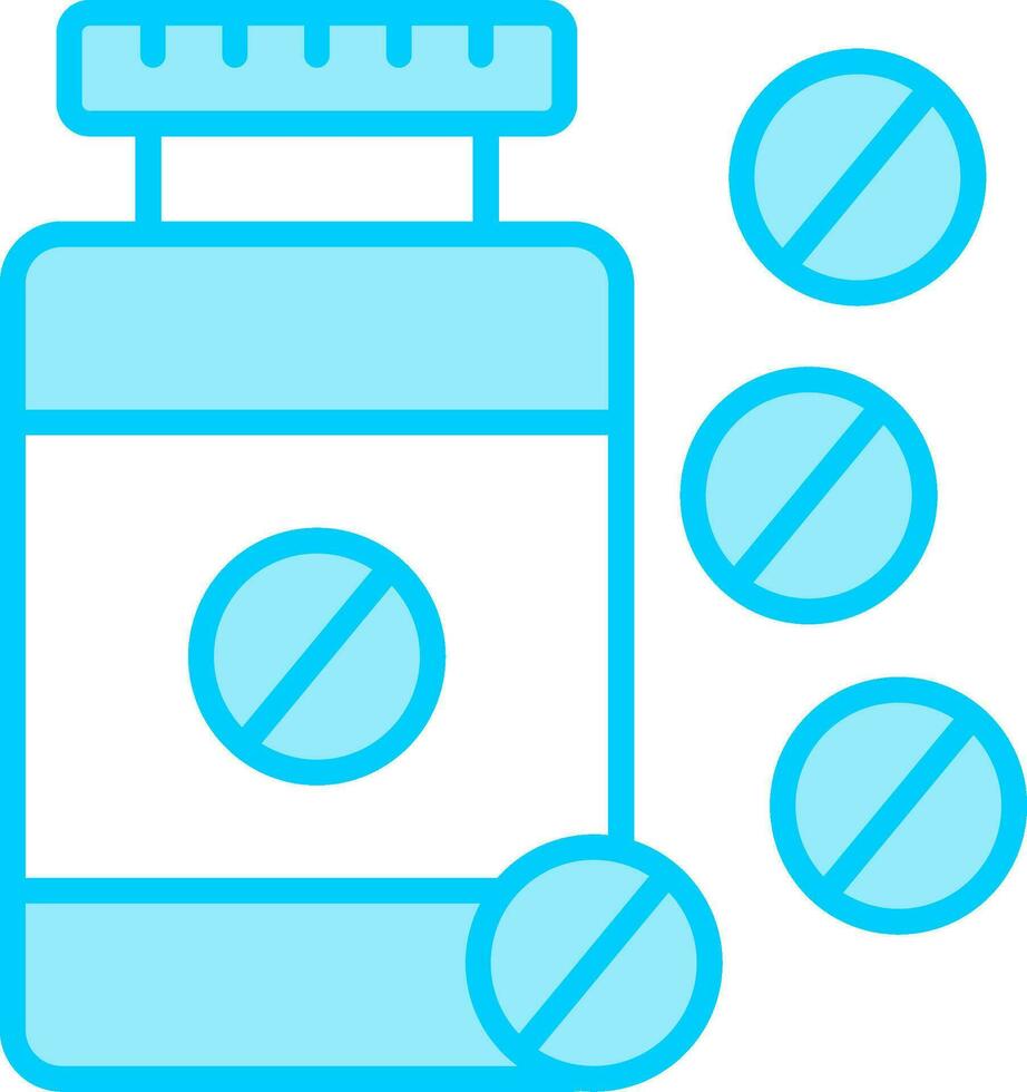 Aspirin Vector Icon