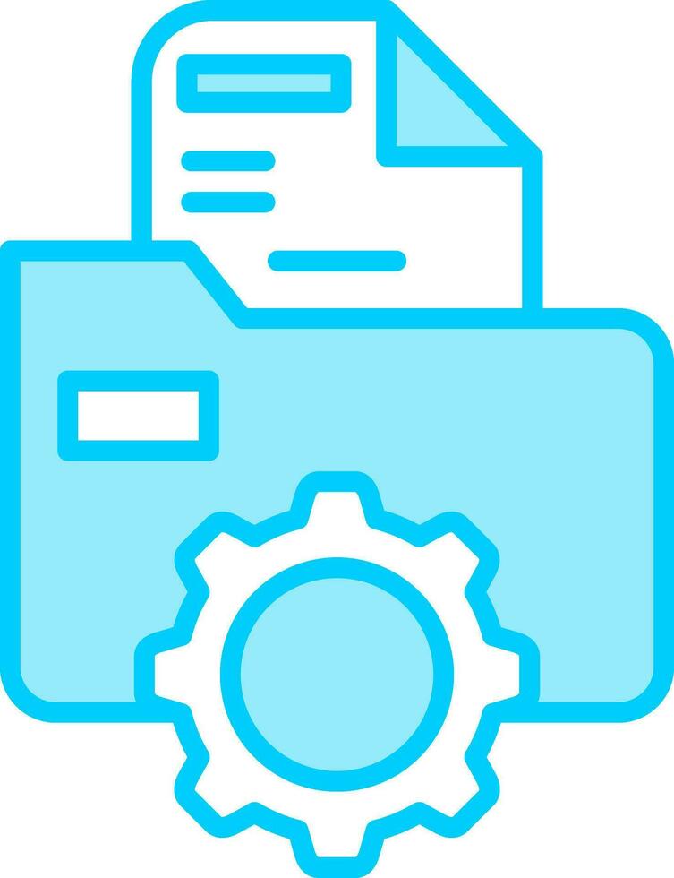 Folder Management Vector Icon