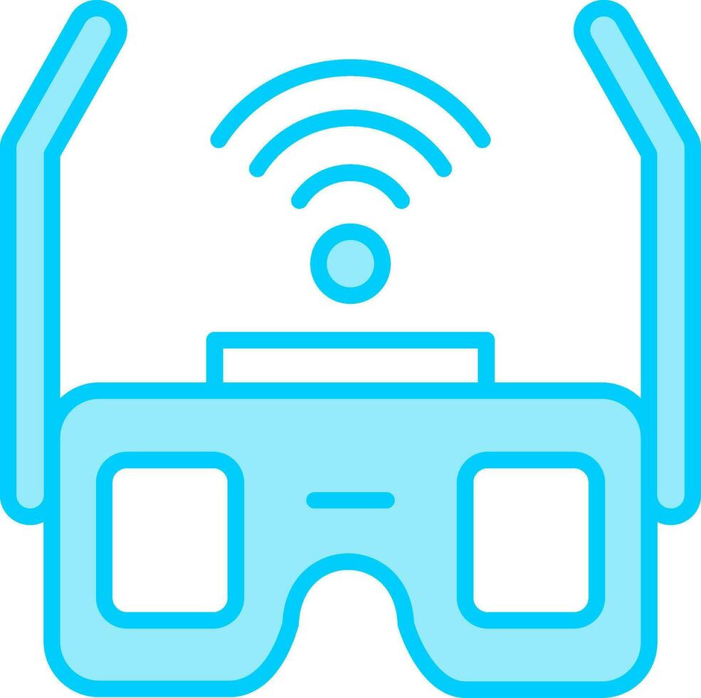 Smart Glasses Vector Icon