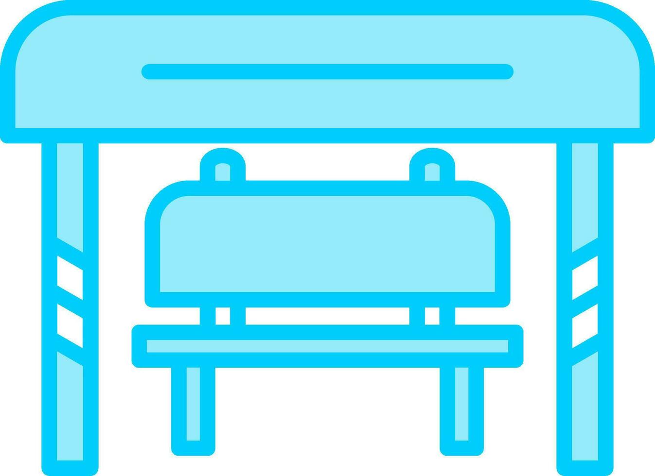 Bus Stop Vector Icon
