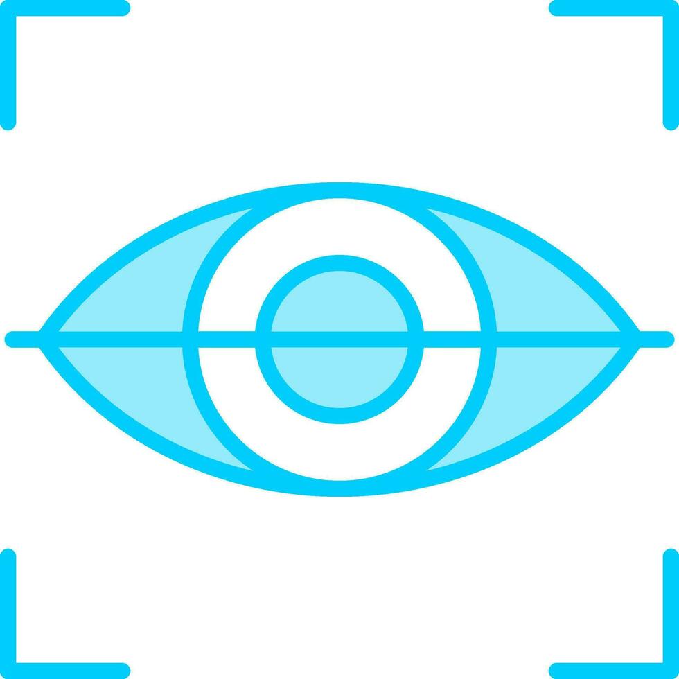 Eye Scan Vector Icon