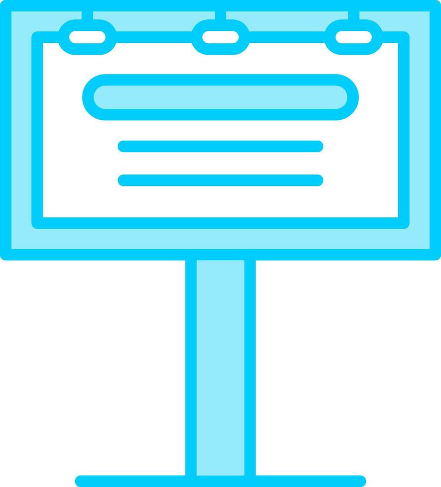 Billboard Vector Icon