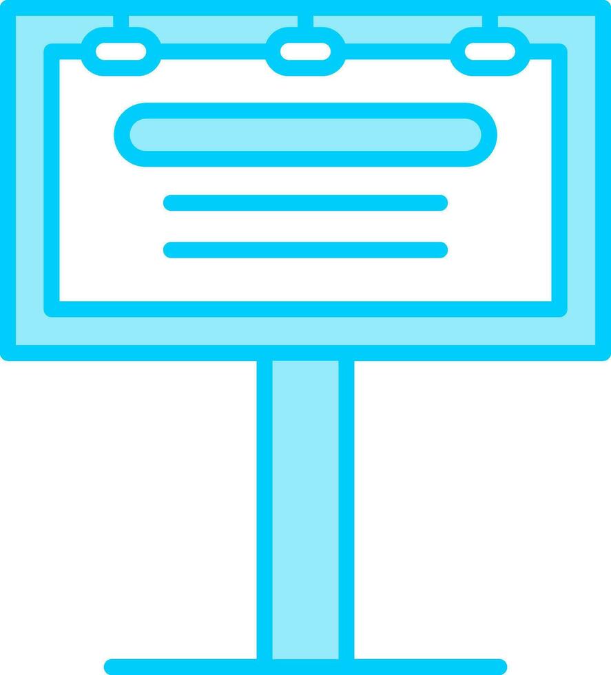 Billboard Vector Icon