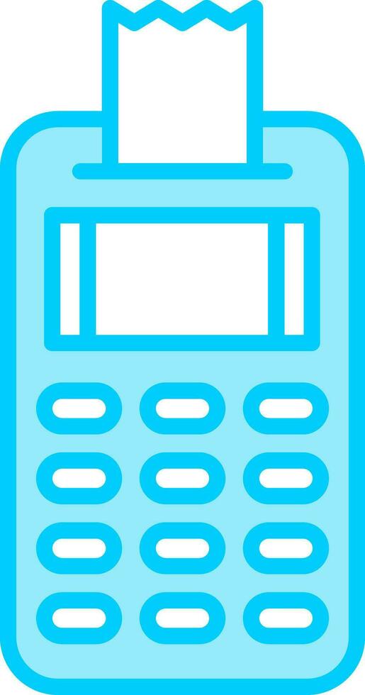 Pos Terminal Vector Icon