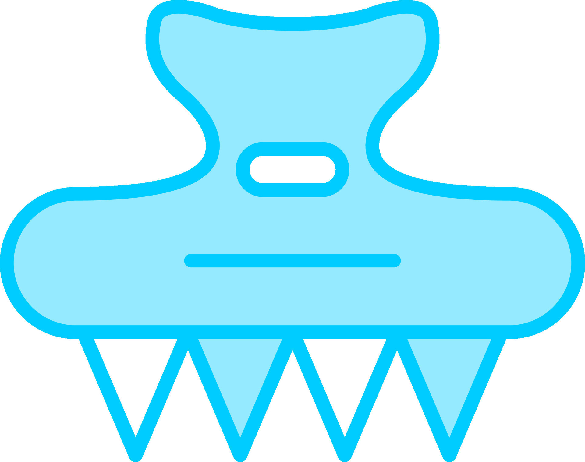 Hair Clip Vector Icon 32731504 Vector Art at Vecteezy