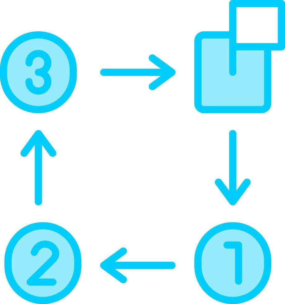 icono de vector de distribución