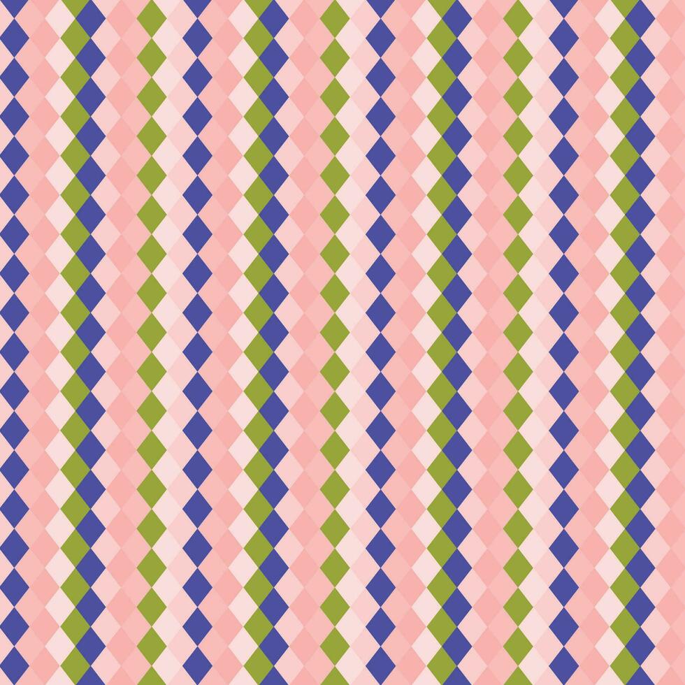 Vectro flat design geometric argyle pattern vector