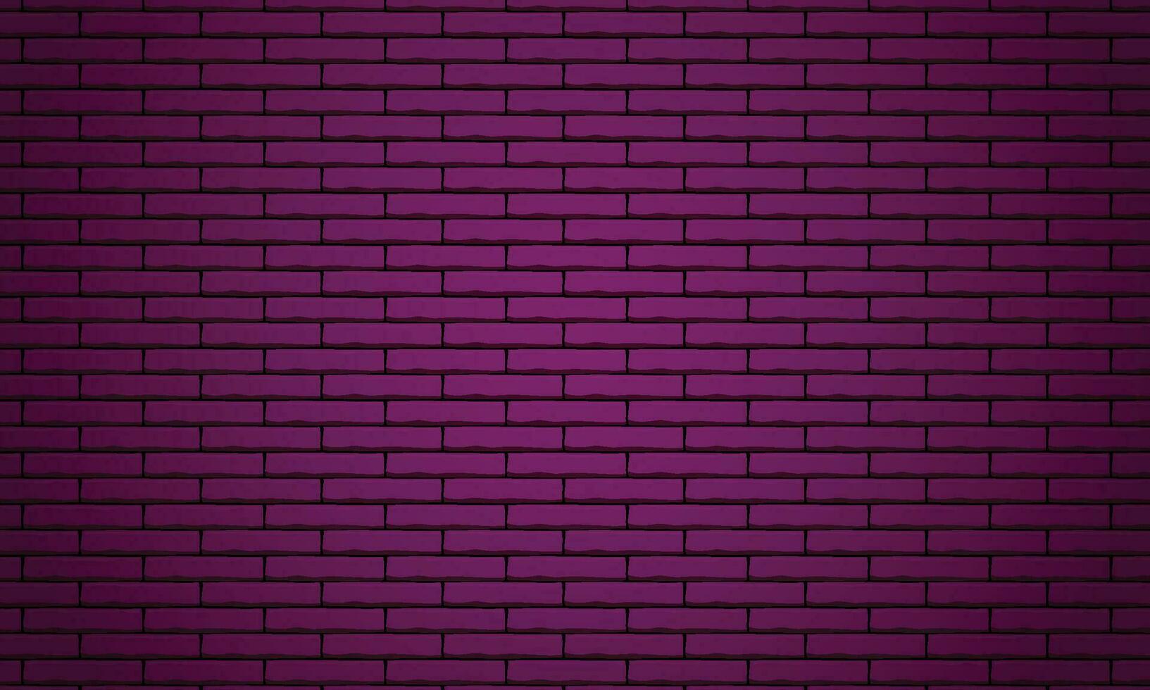 Vector drak pinke brick wall texture illustration using as background and wallpaper with copy space