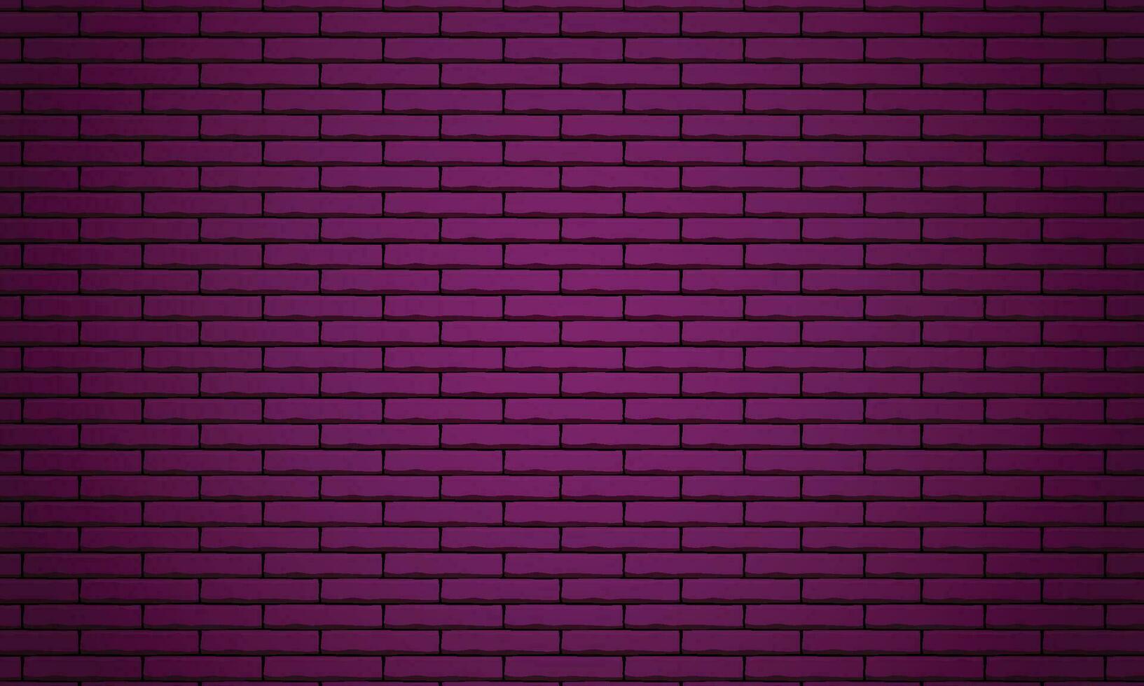 Vector drak pinke brick wall texture illustration using as background and wallpaper with copy space