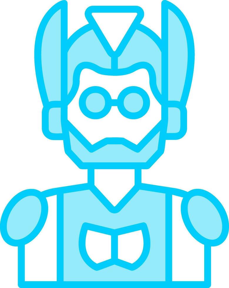 Cyborg Vector Icon