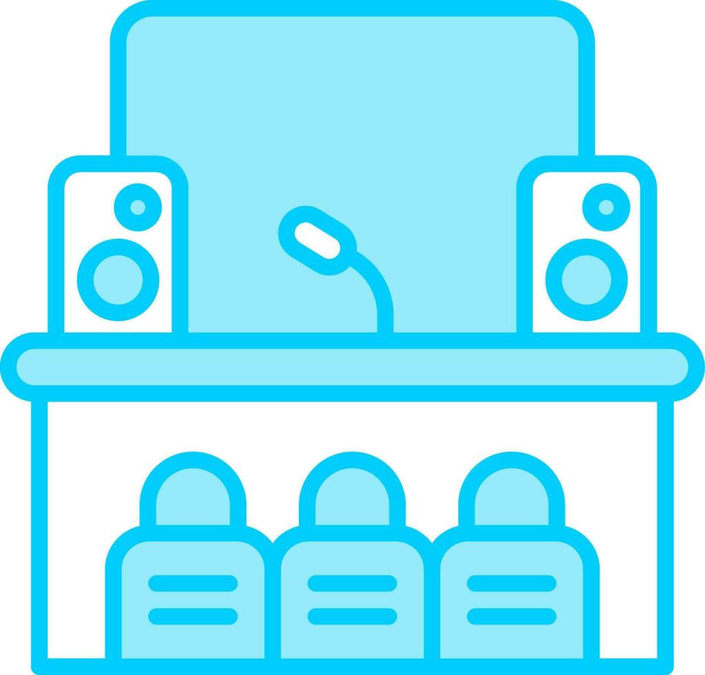 Stage Vector Icon