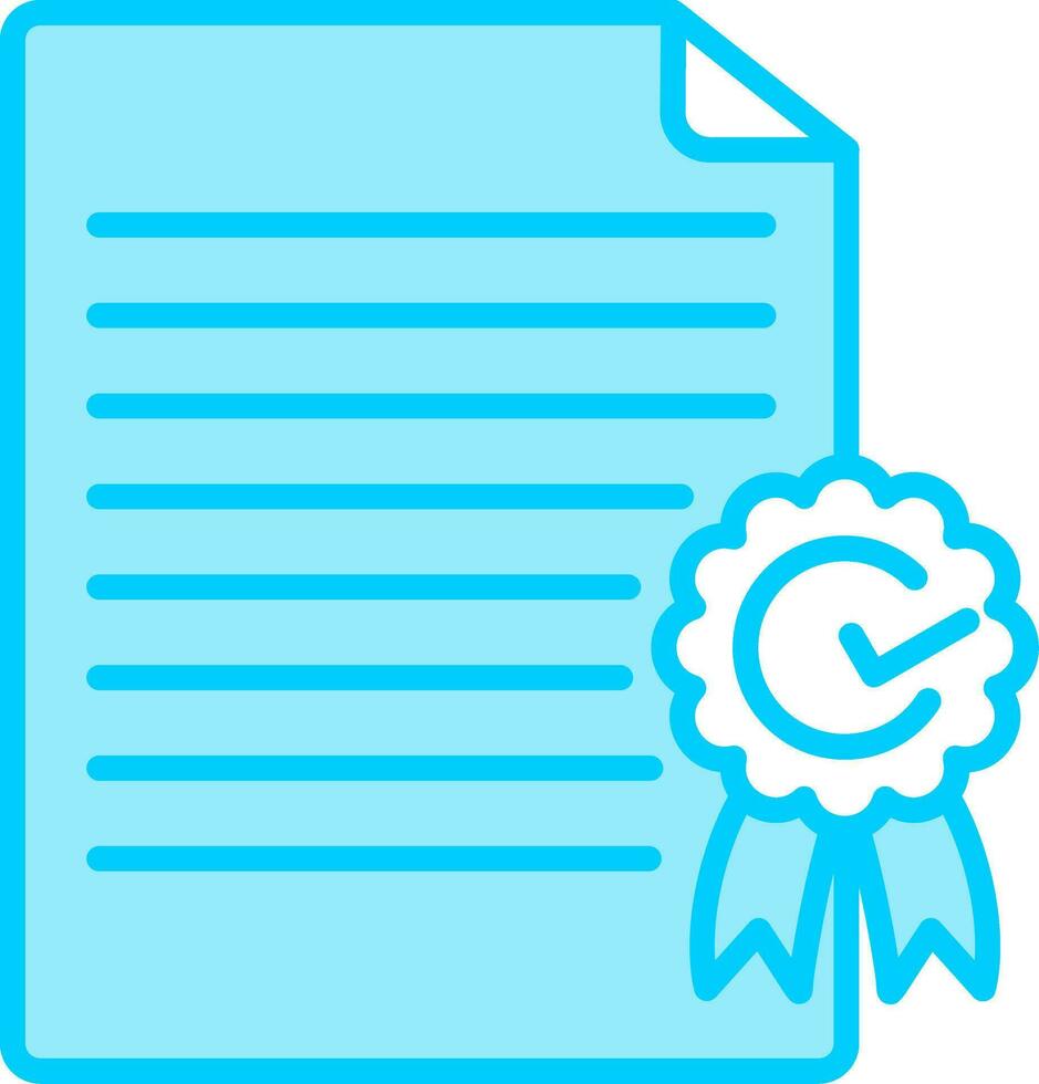 certificate Vector Icon