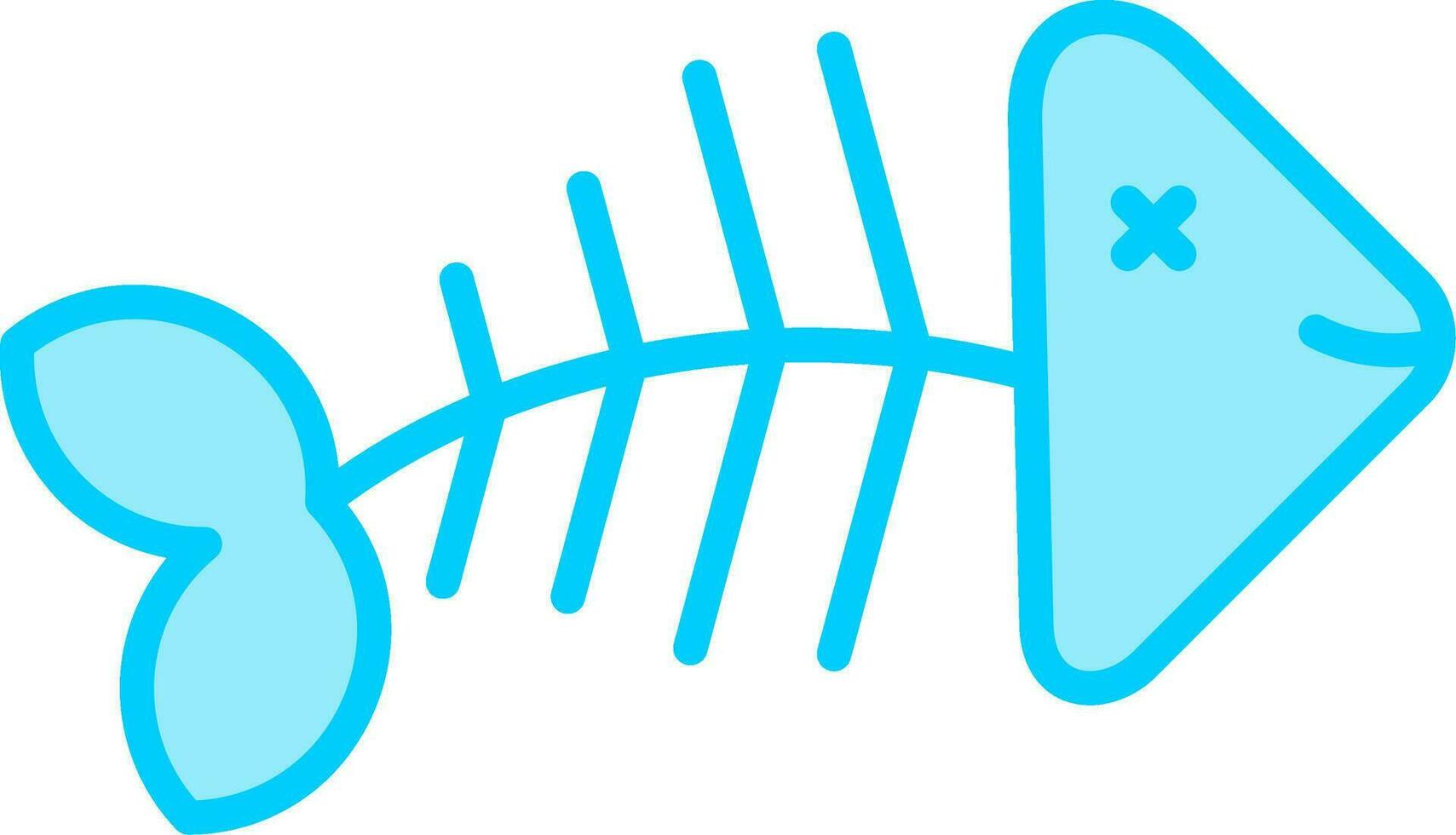 Fishbone Vector Icon