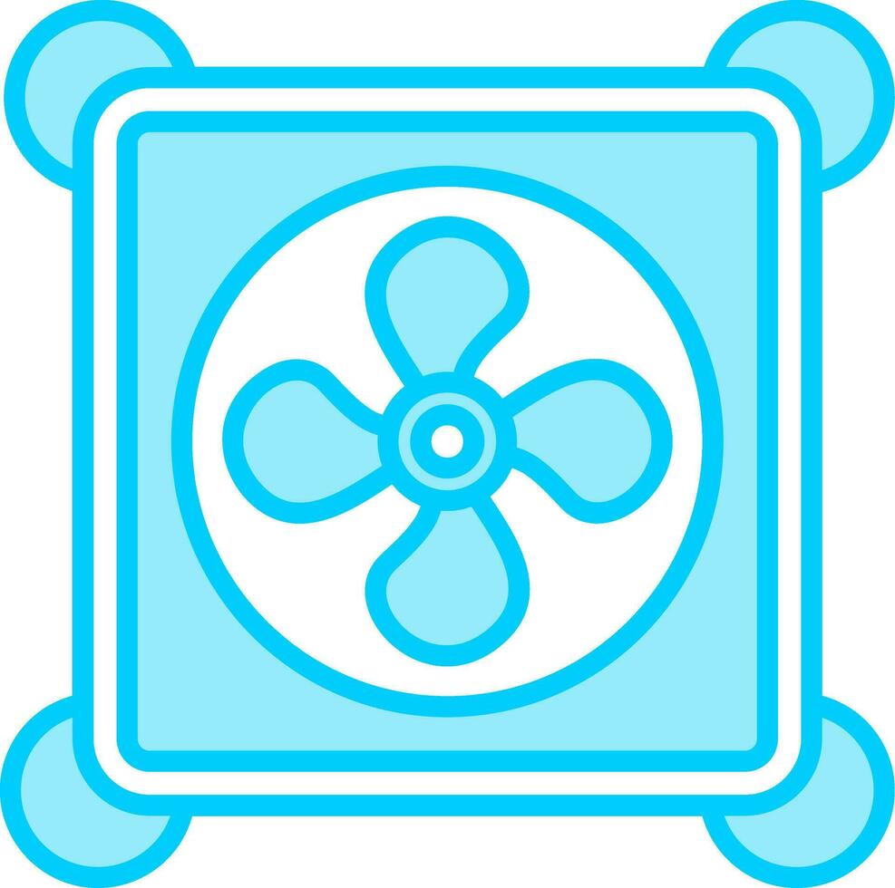 icono de vector de ventilador