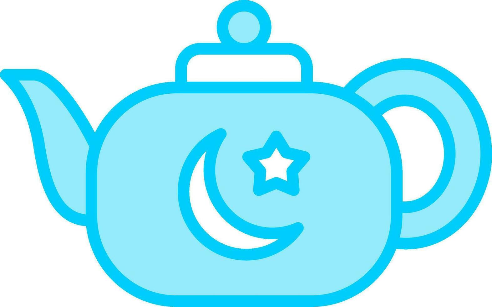 Tea Pot Vector Icon