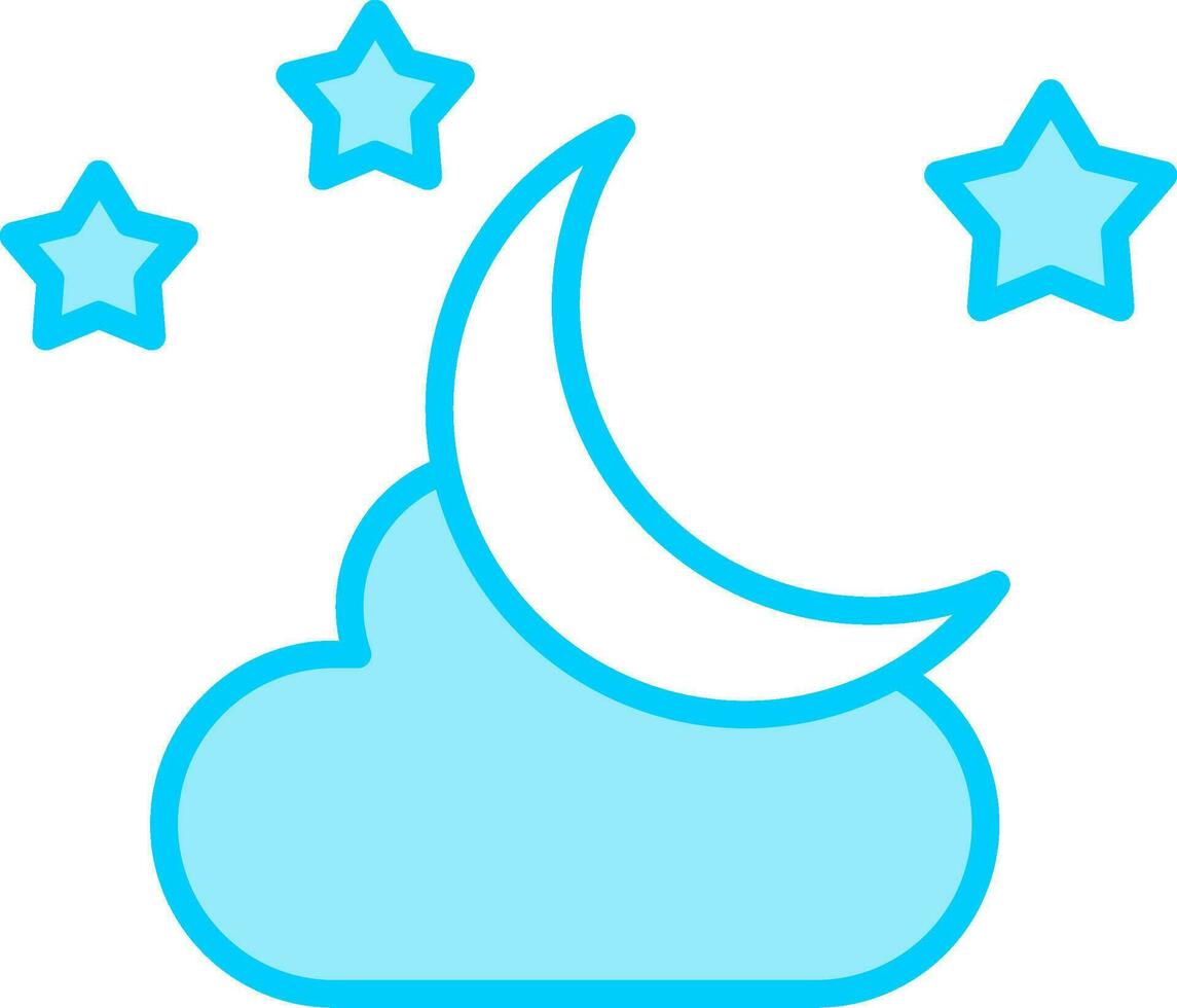 Moon Vector Icon