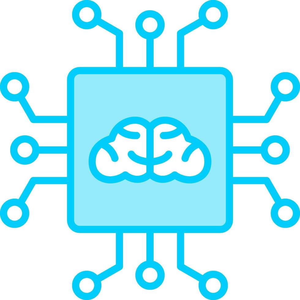 Artificial Intelligence Vector Icon