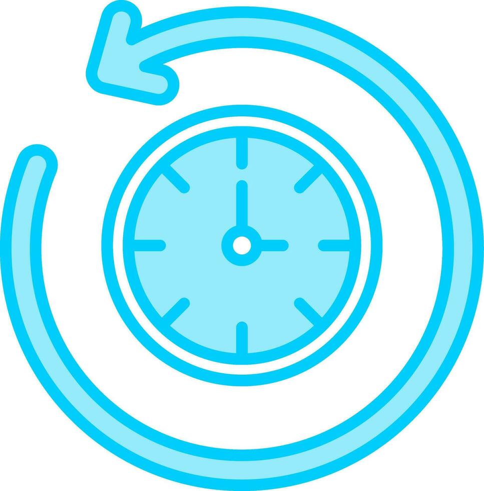 Retrospective Vector Icon