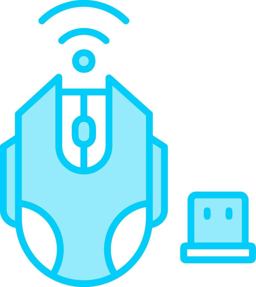 Wireless Mouse Vector Icon