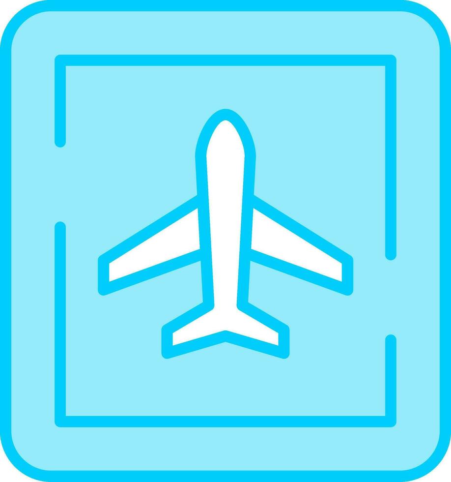 Airport Sign Vector Icon