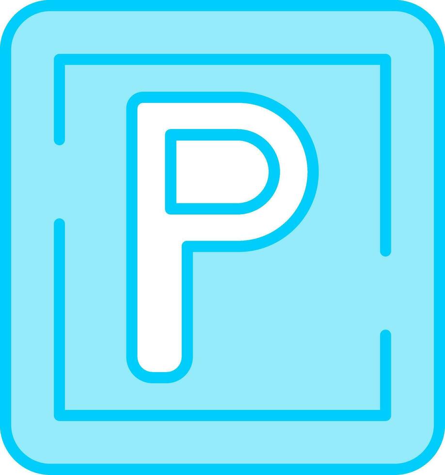Parking Sign Vector Icon