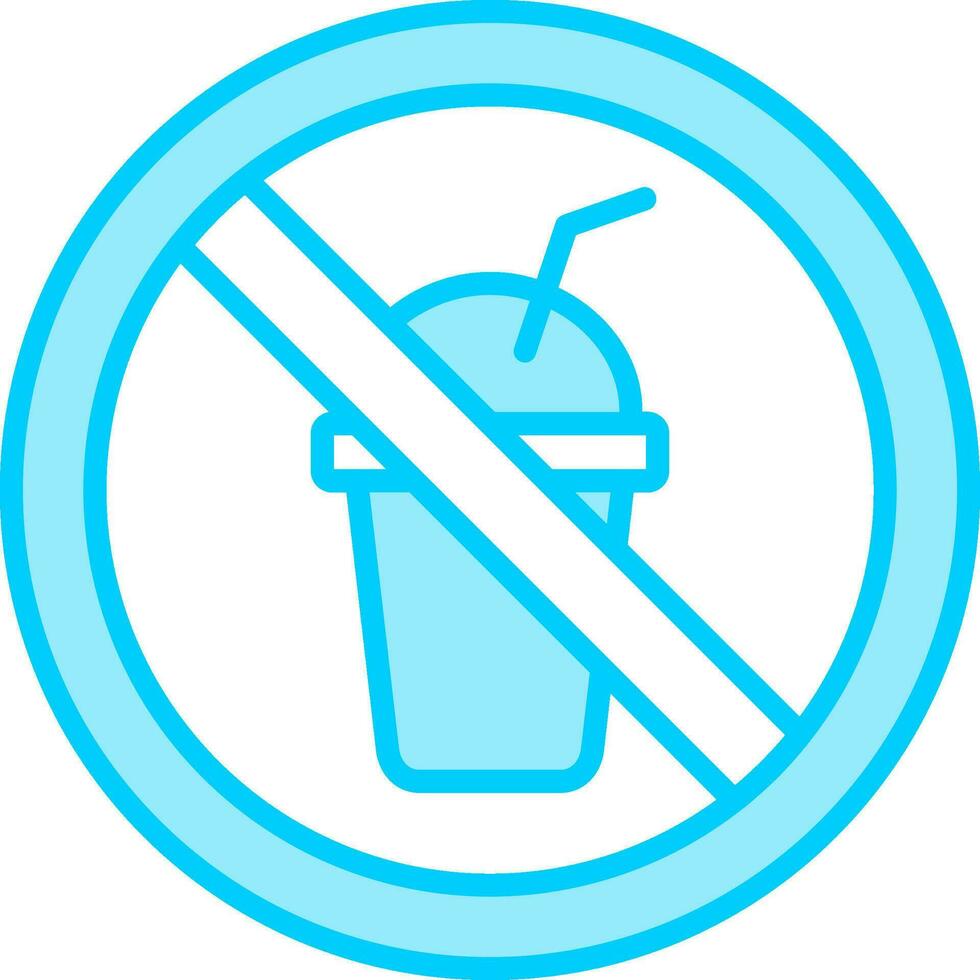 No Beverage Vector Icon