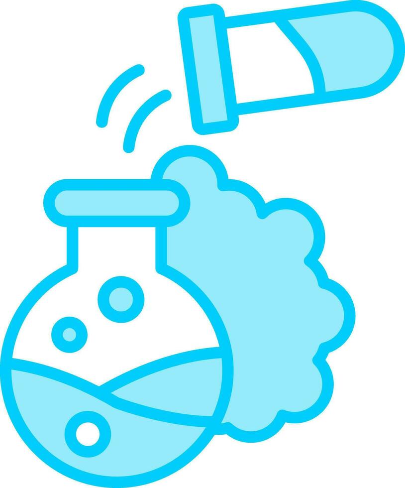 Chemical Reaction Vector Icon