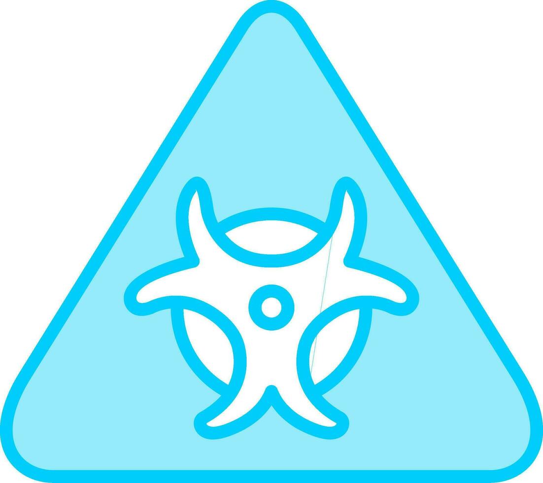 Biological Hazard Vector Icon