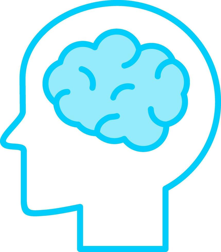 Human Brain Vector Icon