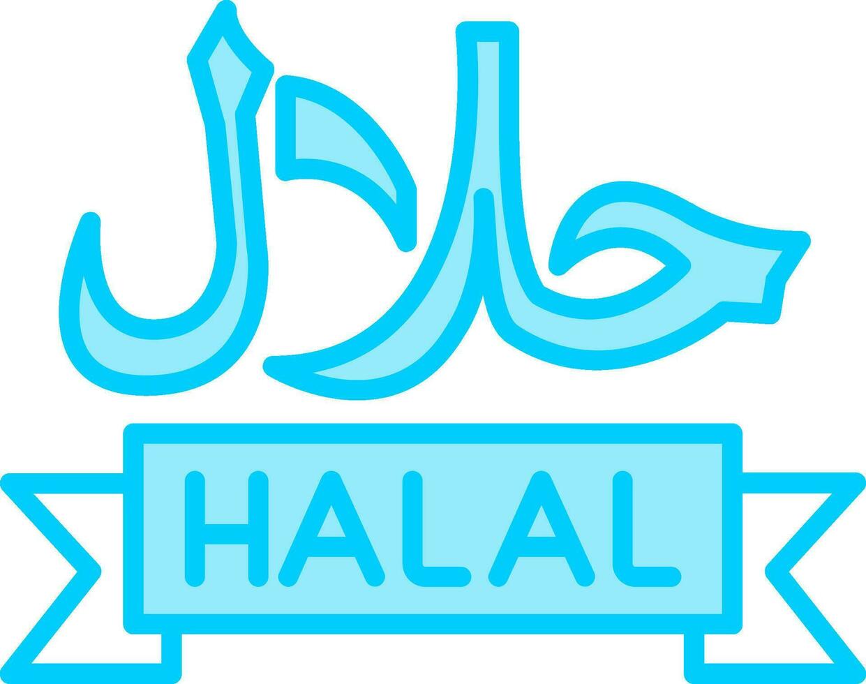 Halal Vector Icon