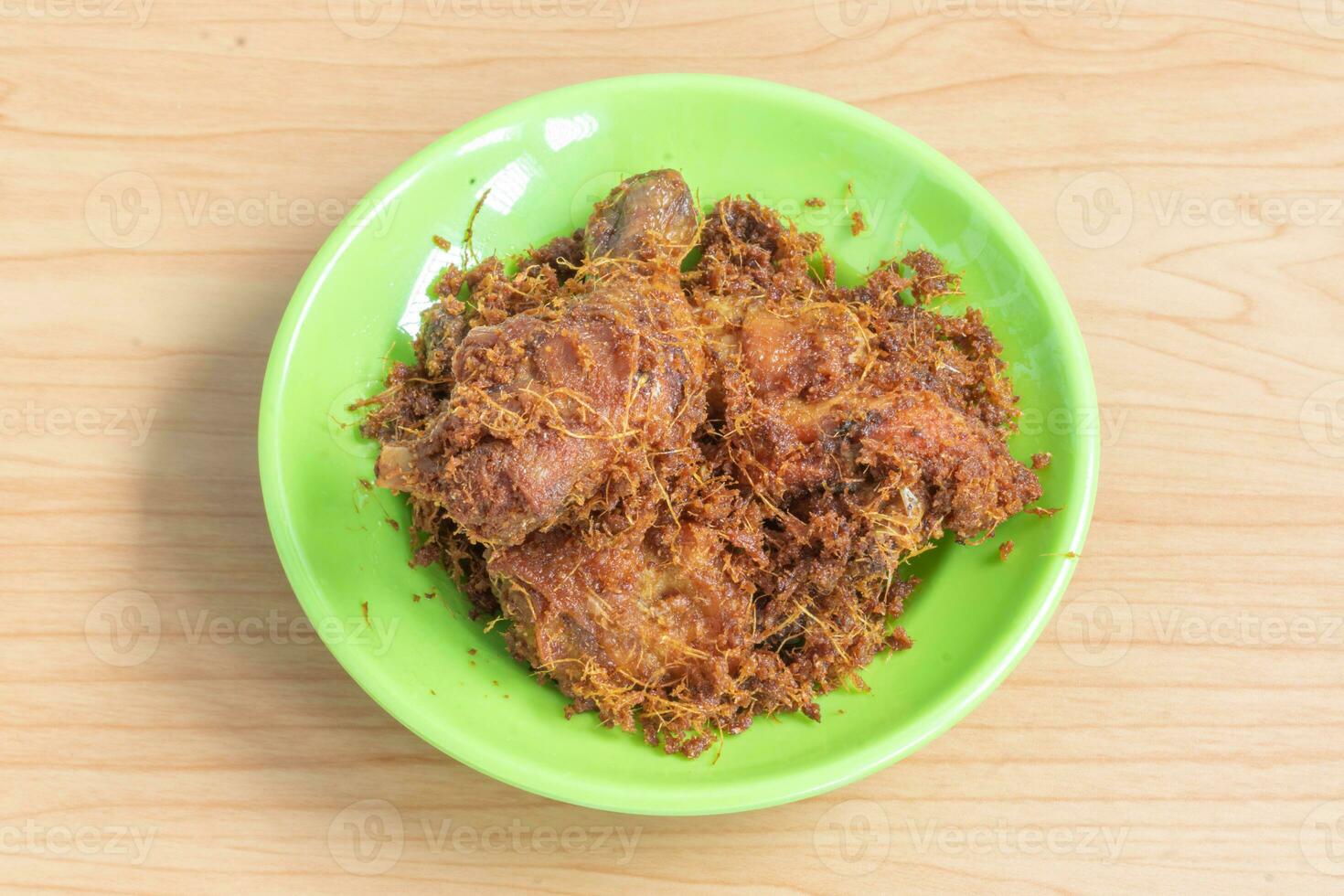 Ayam goreng Kalasan, Indonesia traditional cuisine made from fried chicken photo