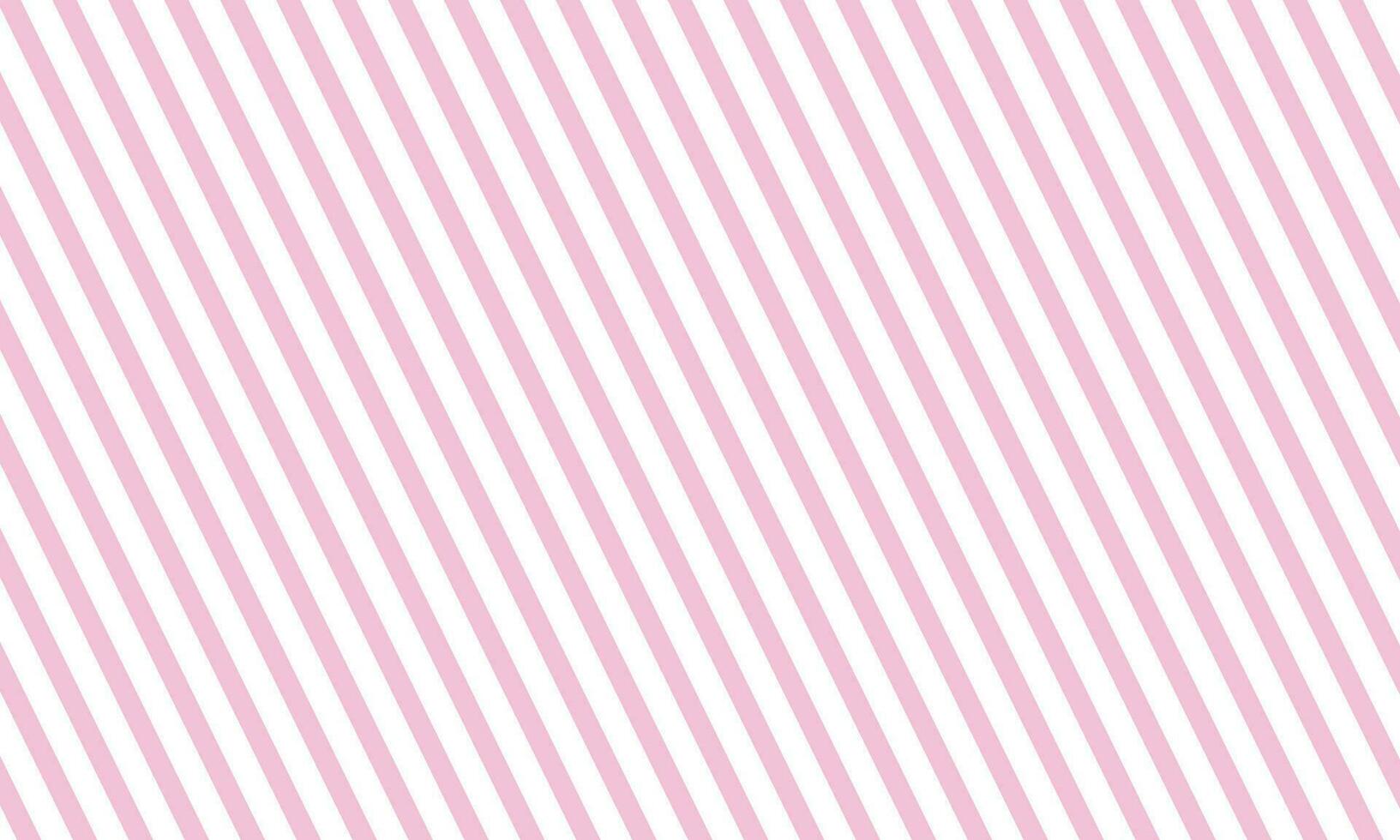 Vector diagonal striped pattern pink and white seamless background