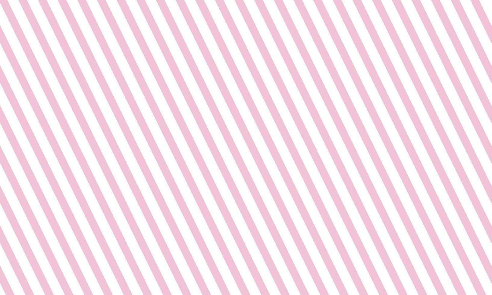 Vector diagonal striped pattern pink and white seamless background