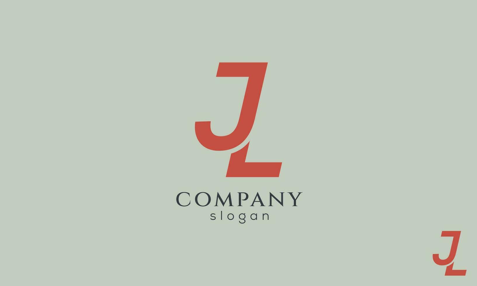 JL LJ J L Initial Letter Luxury-Premium Logo. vector