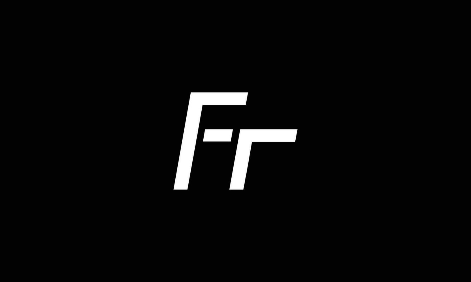 FT TF F T Initial Letter Luxury-Premium Logo. vector