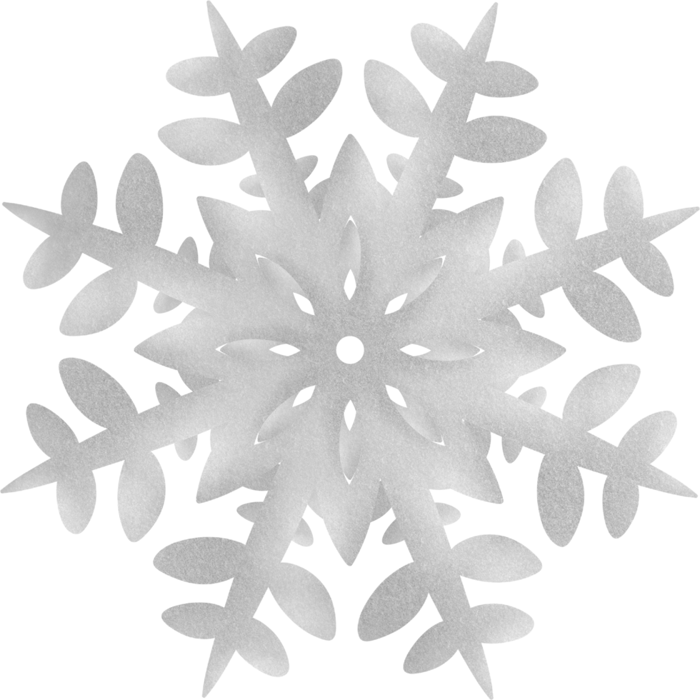 une neige flocon png