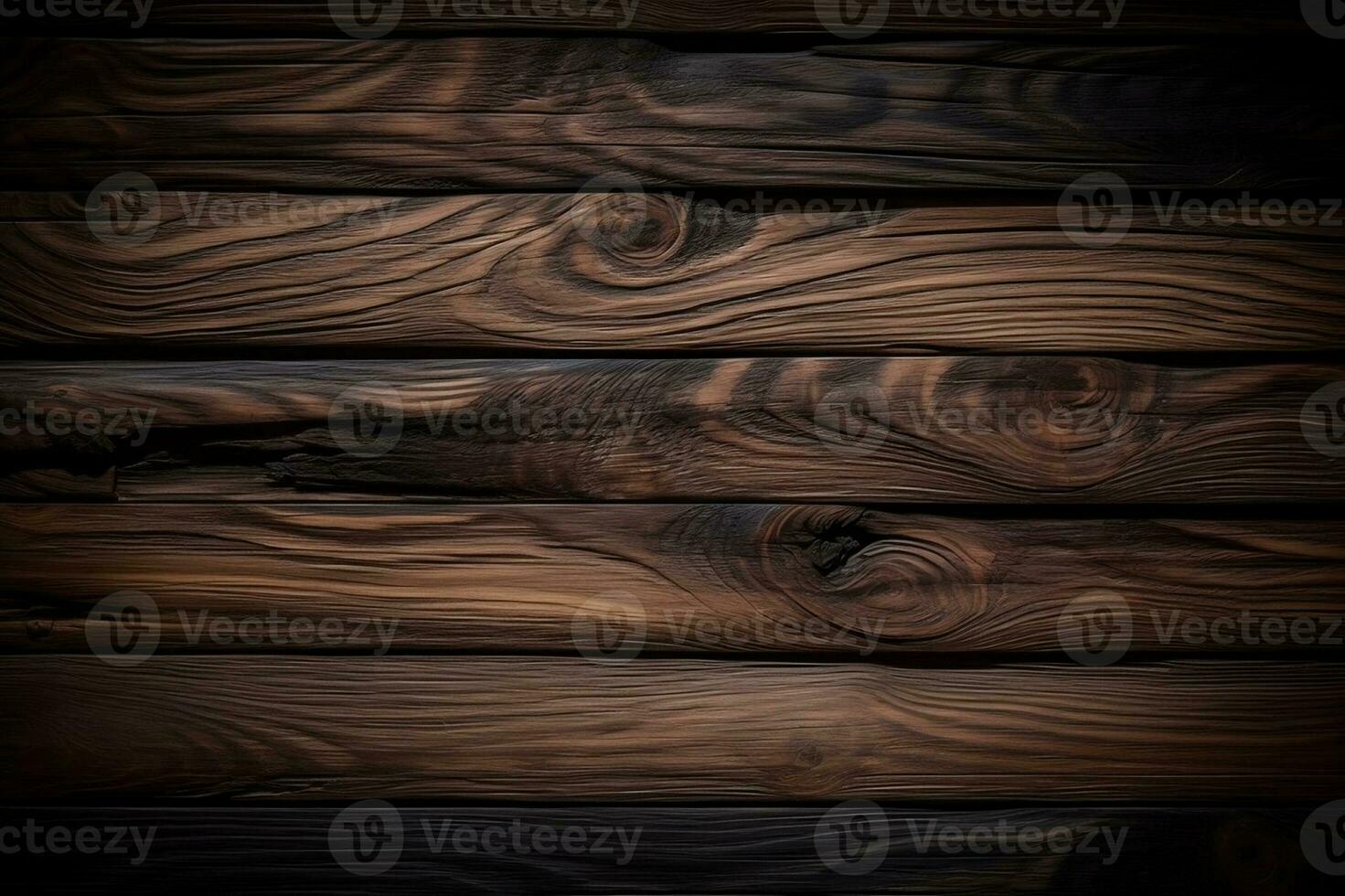 temperamental madera oscuro de madera textura para dramático diseño. creado con generativo ai foto