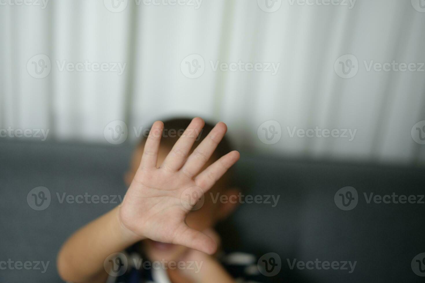 Stop abusing violence, Children violence and abused concept photo