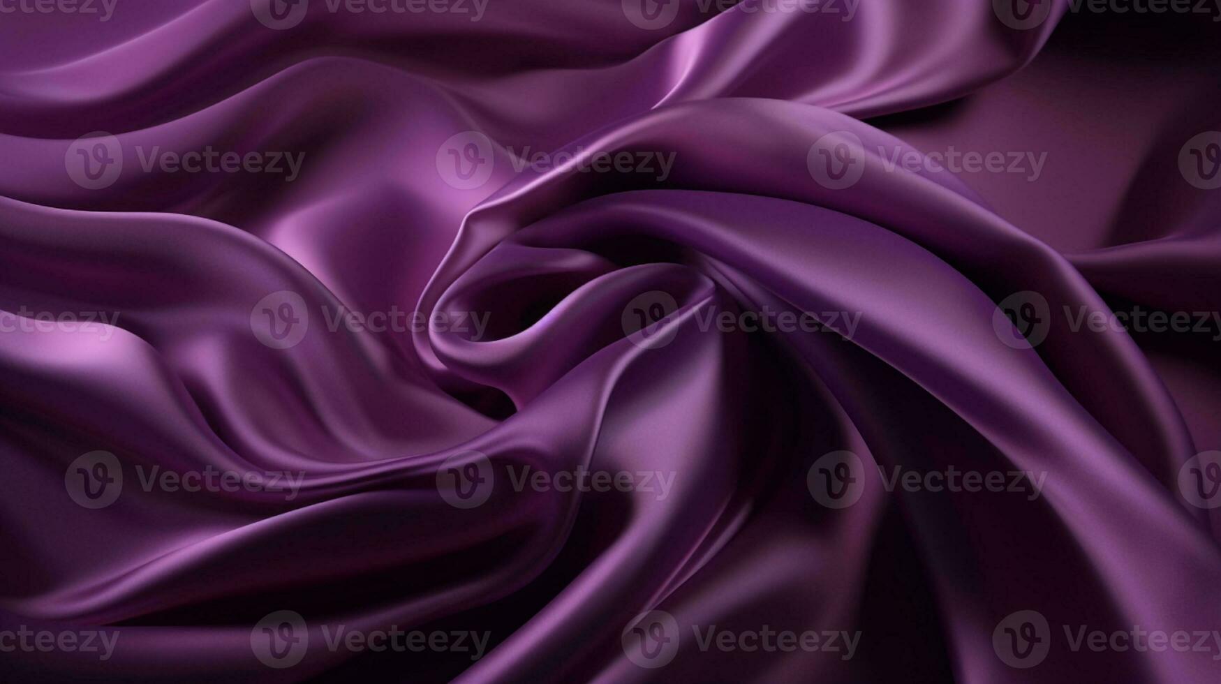 Smooth and Soft purple Satin Silk Background. Generative AI photo