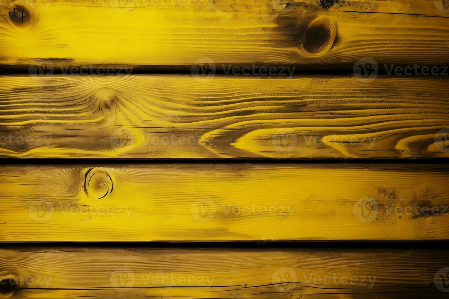 Yellow Wooden Planks Background for Bright and Cheerful Designs. created with Generative AI photo