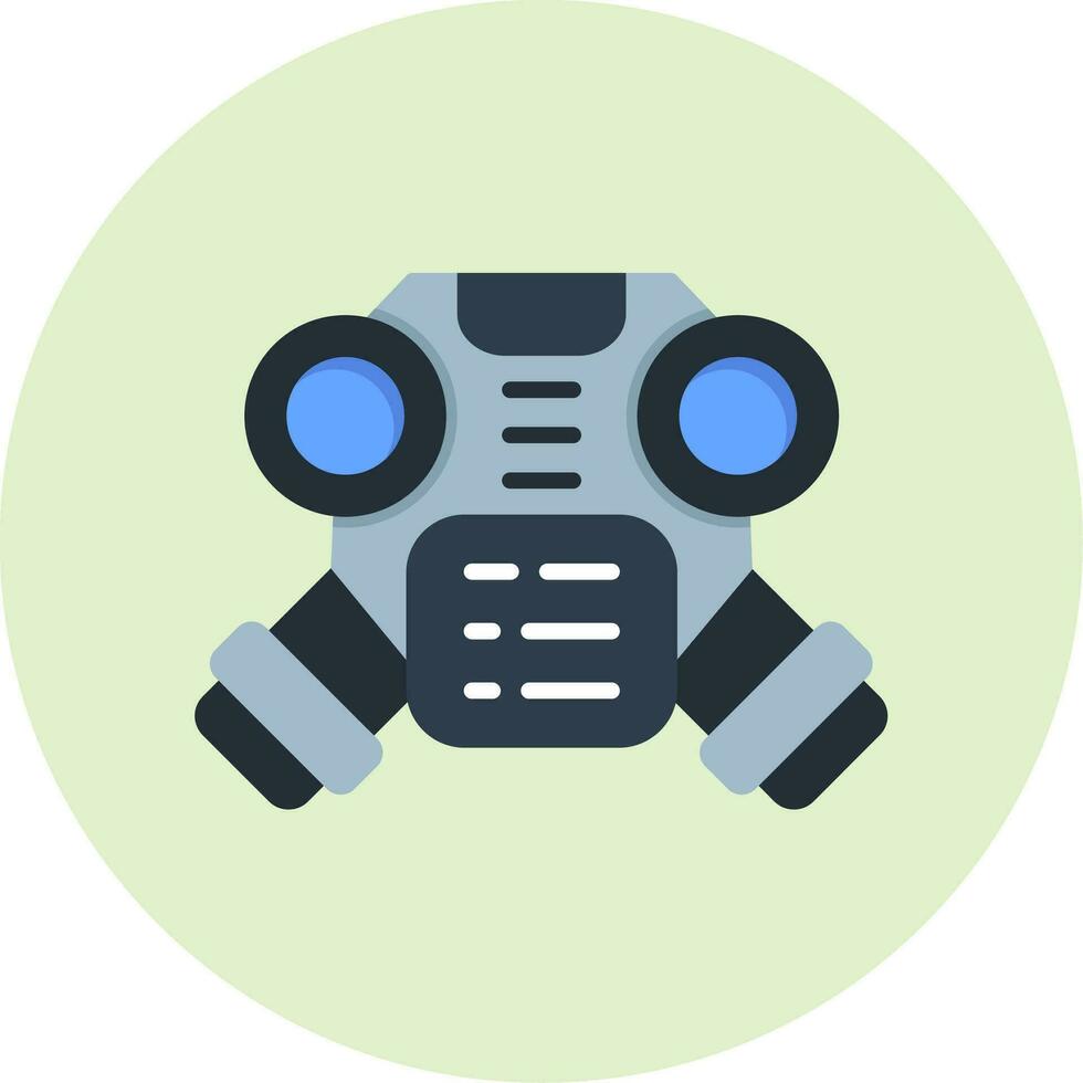 Gas Mask Vector Icon