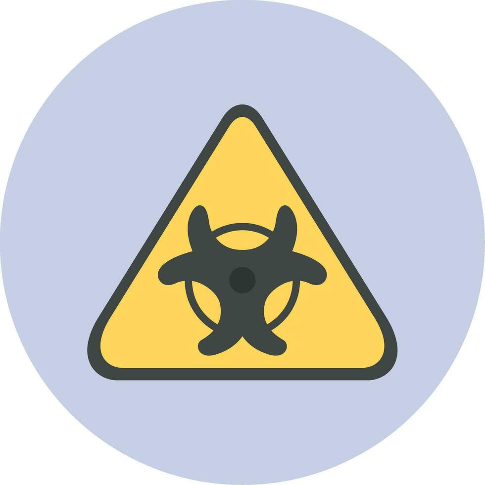 Biological Hazard Vector Icon