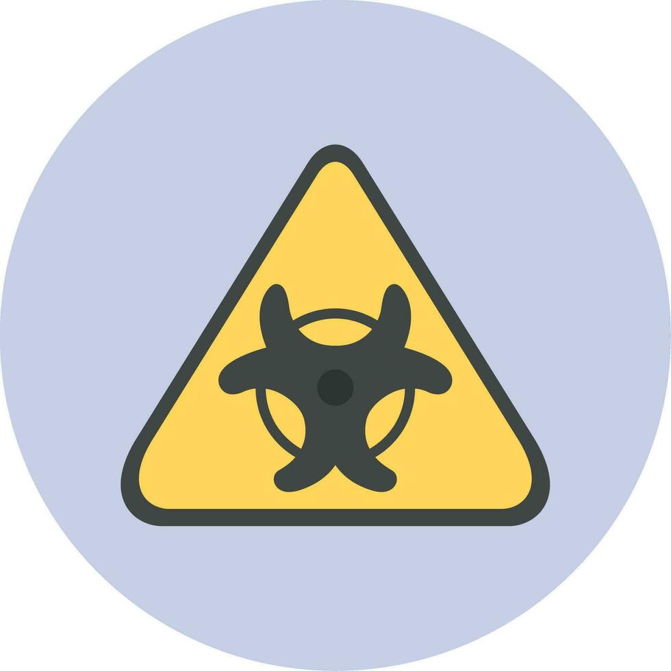 Biological Hazard Vector Icon