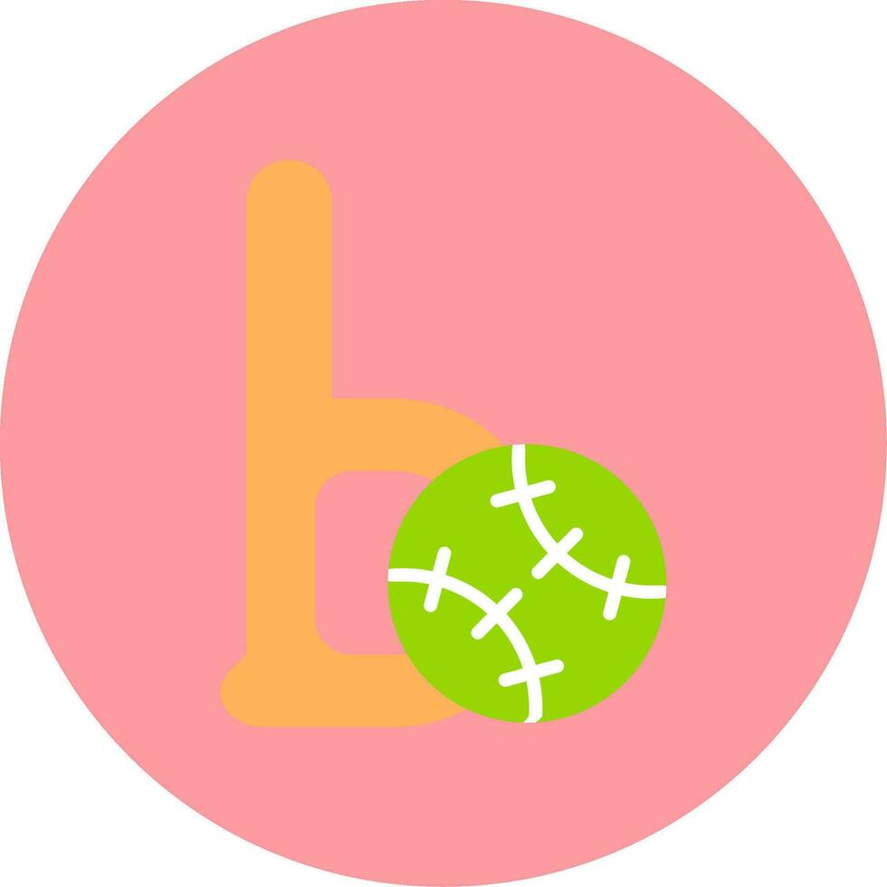 Small B Vector Icon