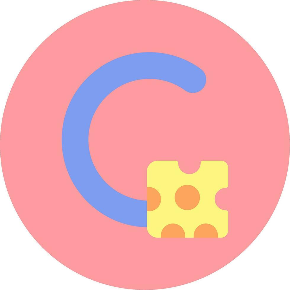 Capital C Vector Icon