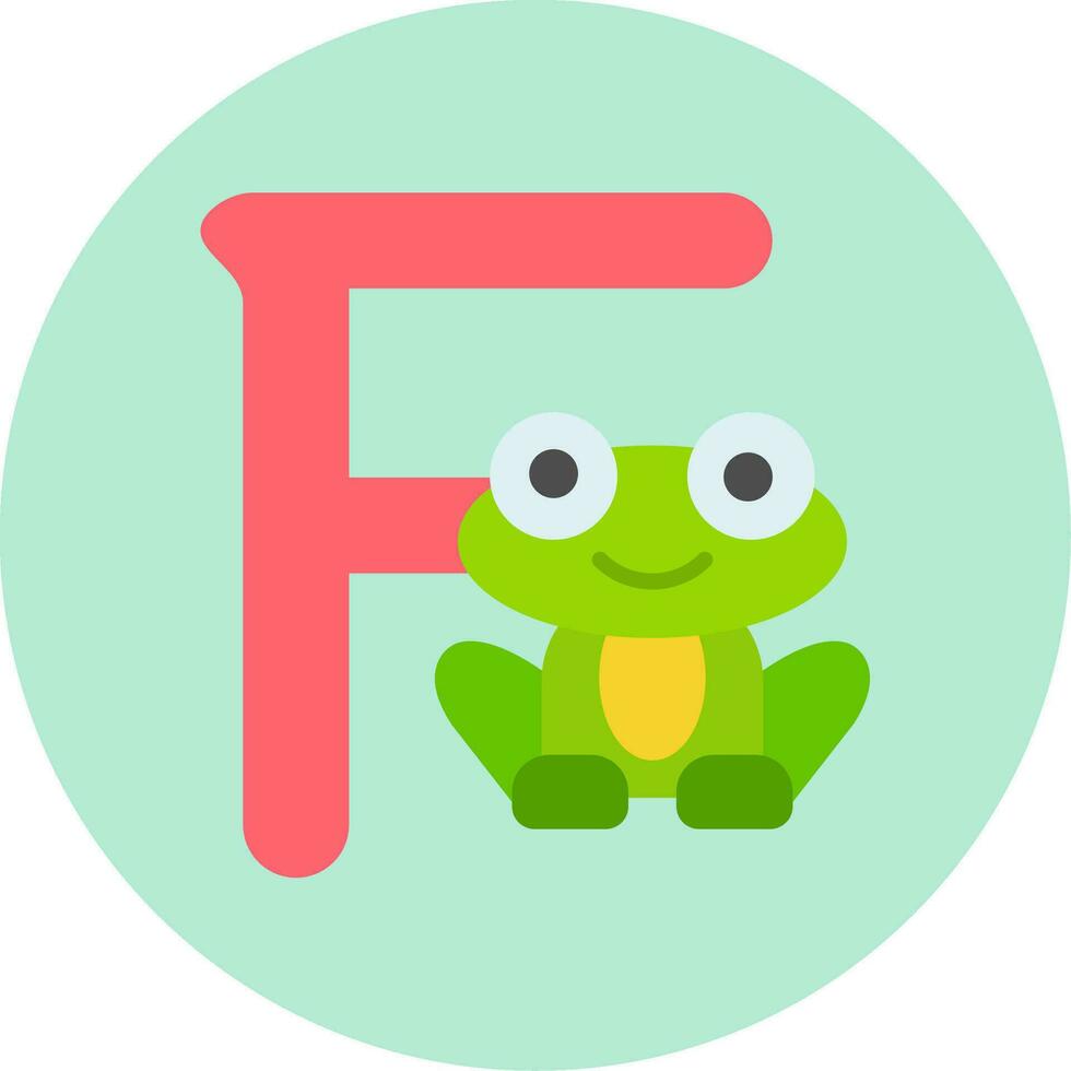 Capital F Vector Icon