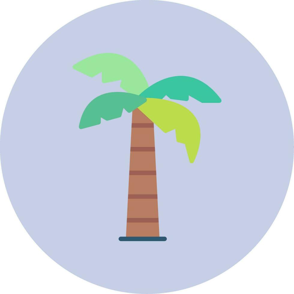 icono de vector de árbol de Palma