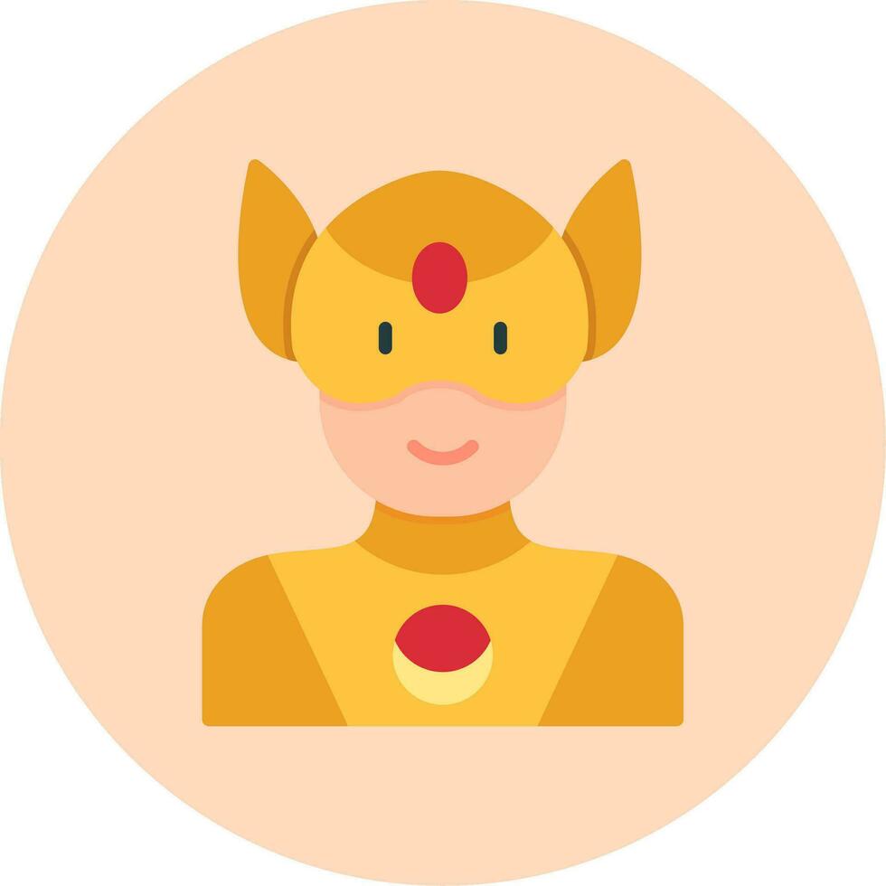 Superhero Vector Icon