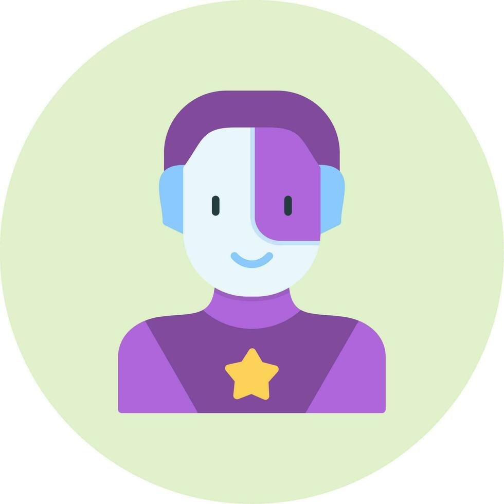 Superhero Vector Icon