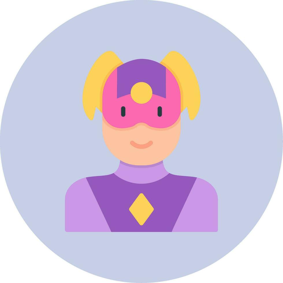 Superhero Vector Icon